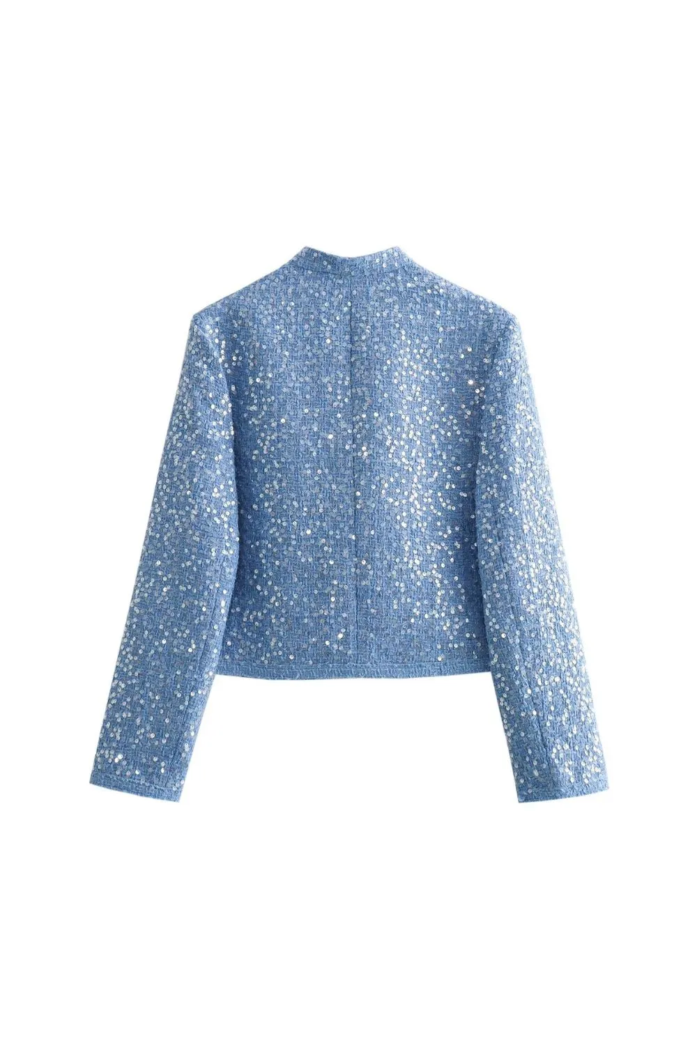 ' Hunter'  Sequin Embellished Cropped Jacket