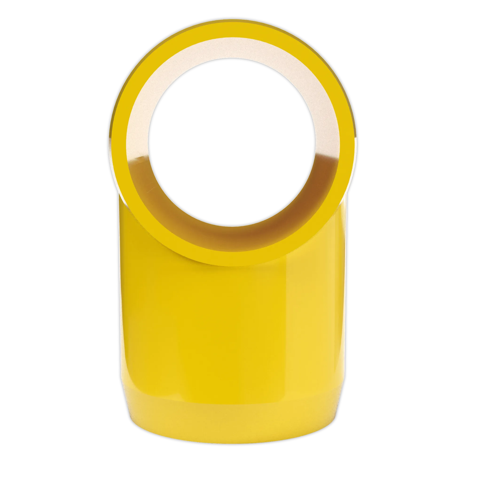 1-1/4 in. Slip Sling PVC Tee, Furniture Grade - Yellow