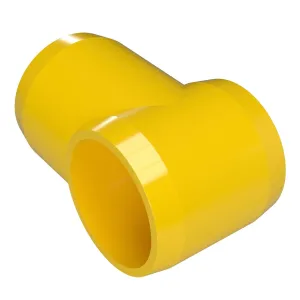 1-1/4 in. Slip Sling PVC Tee, Furniture Grade - Yellow