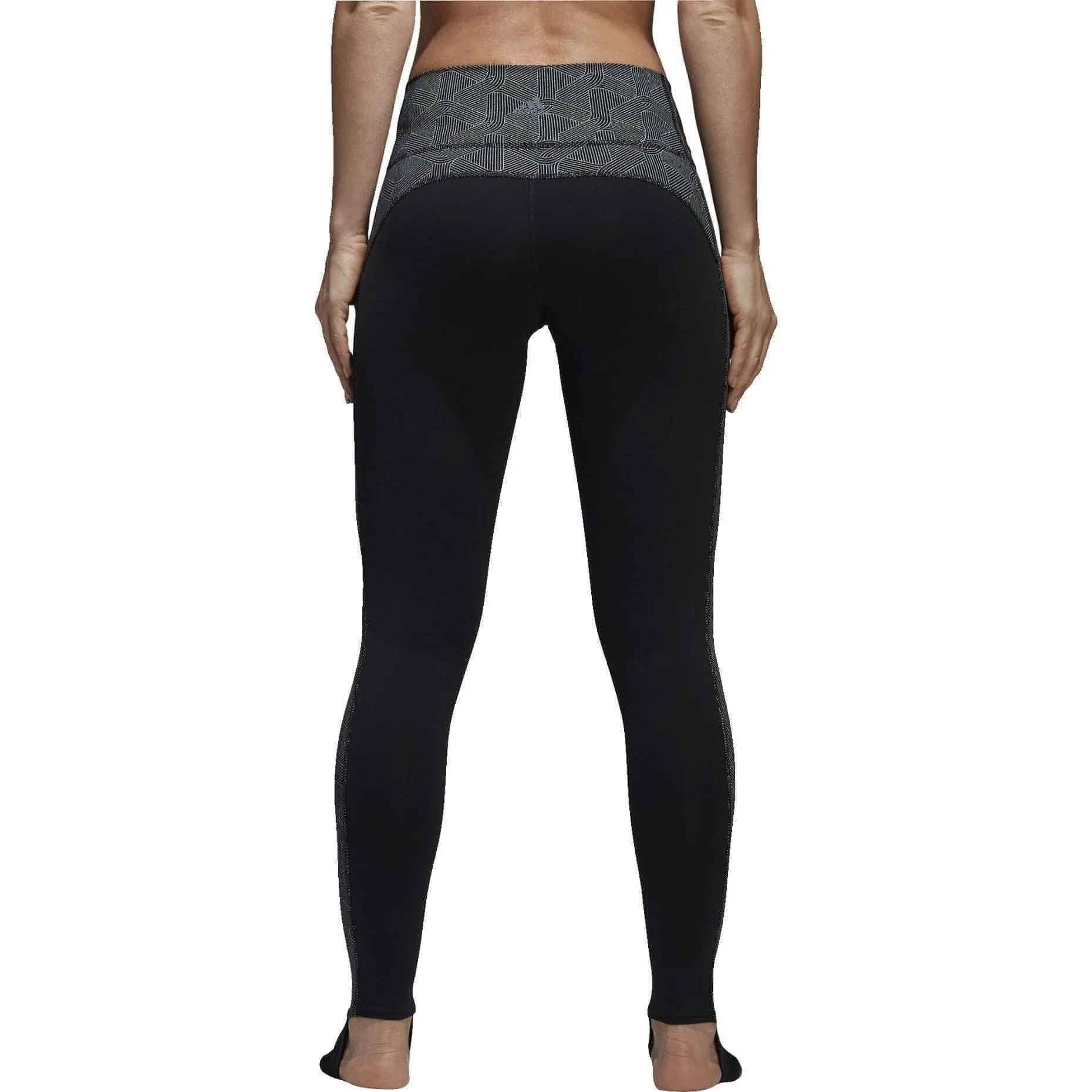 adidas Believe This High Rise Womens Long Yoga Tights - Black