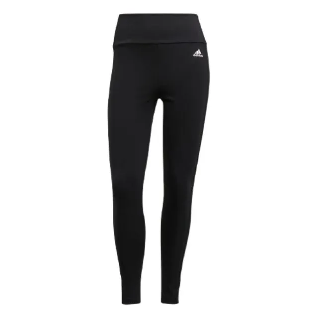 Adidas High-Rise 3-Stripes 7/8 Women Training Tight Black/White Gl4040