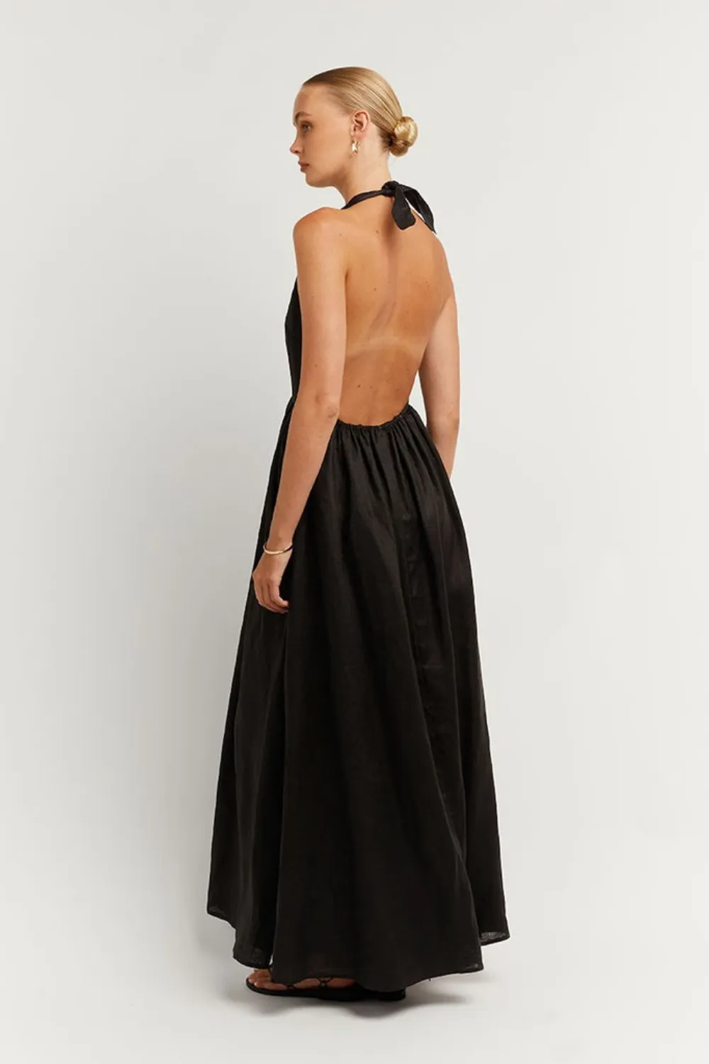 Always Better Backless Maxi Dress