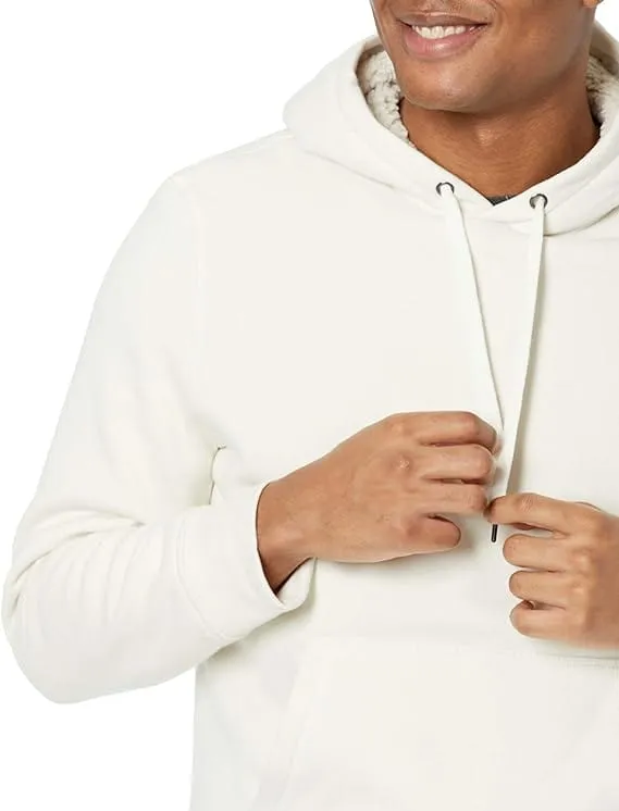 AMAZON ESSENTIALS - Standard Sherpa-Lined Pullover Hoodie