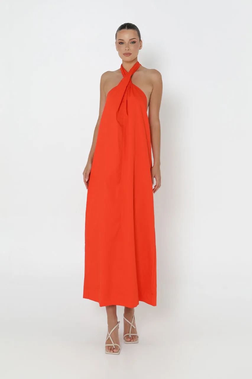 Amber Maxi Dress | Flame