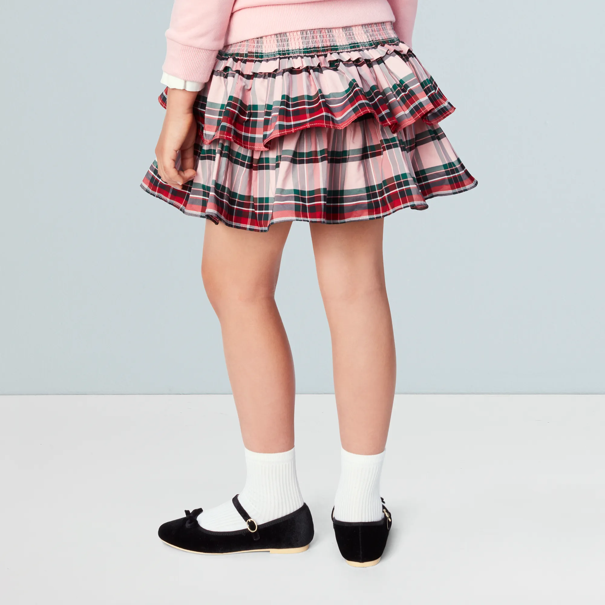 American Girl® x Janie and Jack Holiday Plaid Skirt for Girls