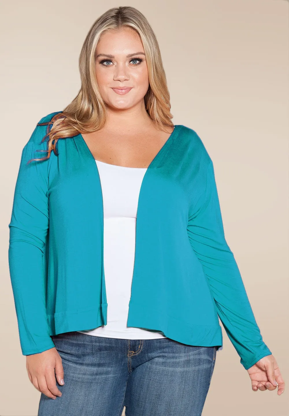 Amy Pleated Cardigan