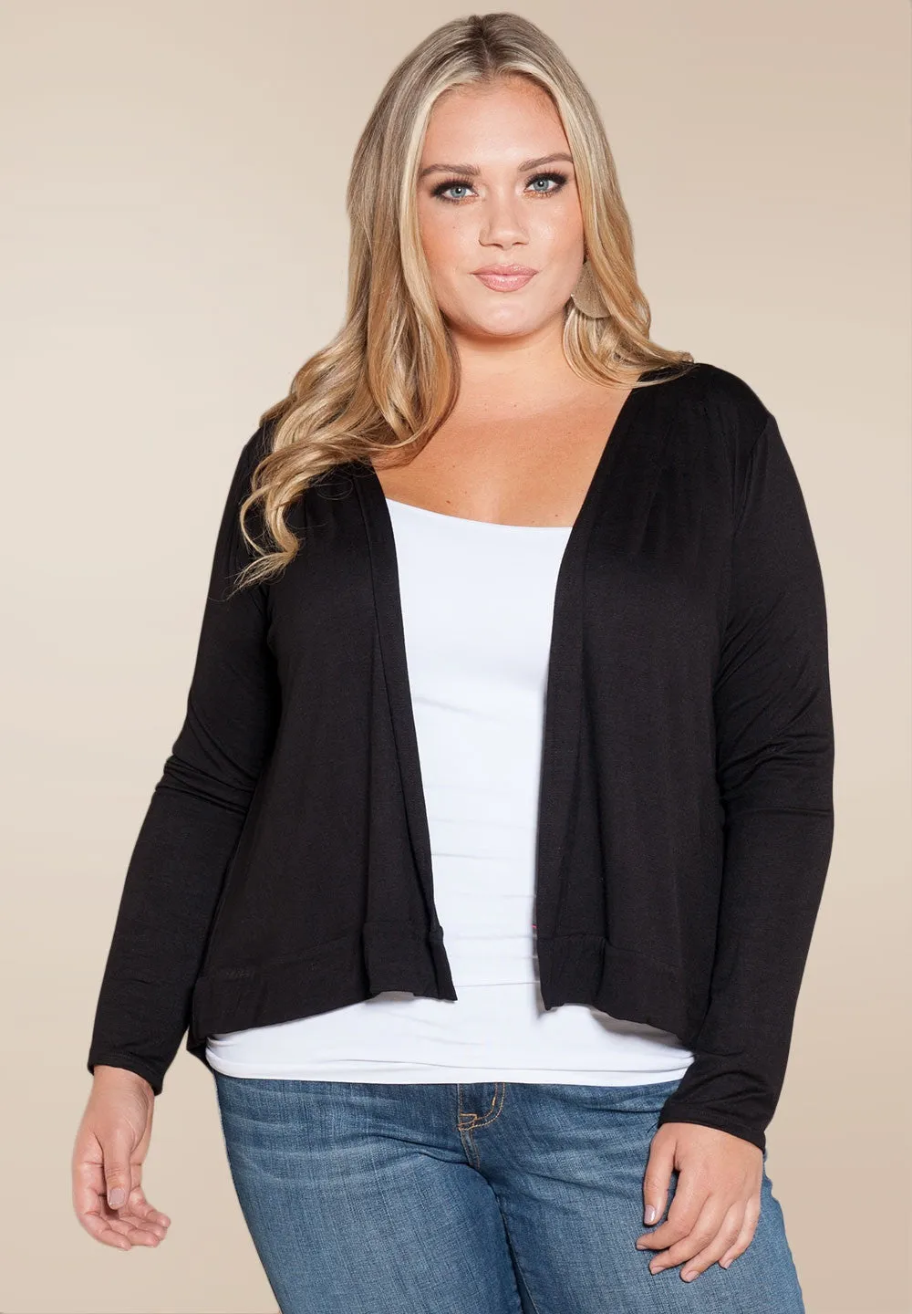 Amy Pleated Cardigan