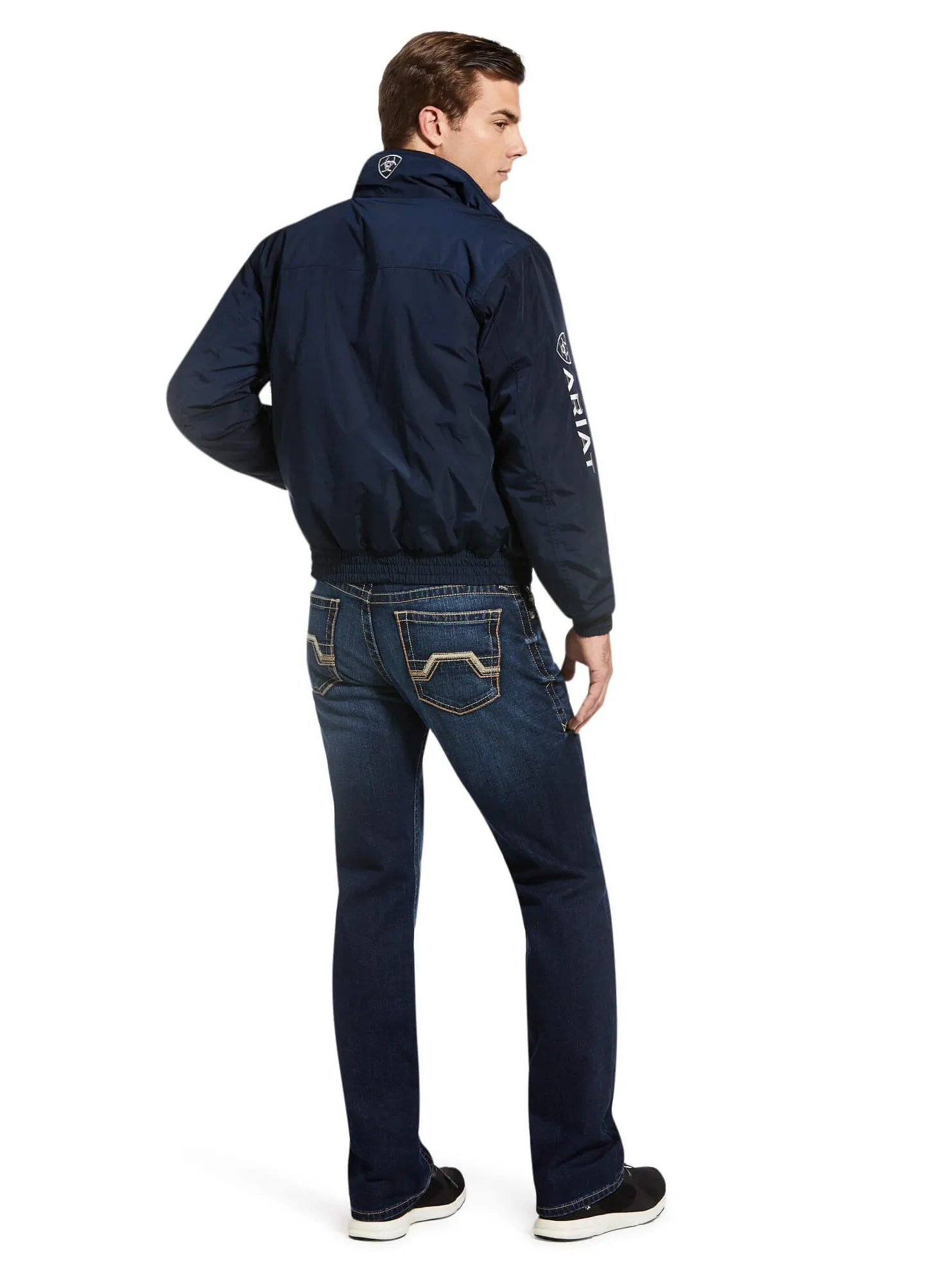 ARIAT Stable Jacket - Mens Insulated - Navy