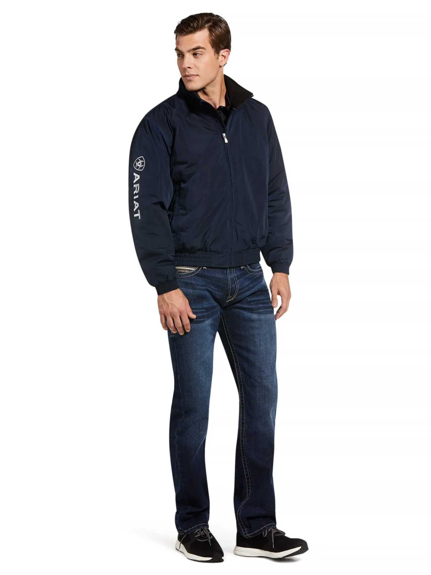 ARIAT Stable Jacket - Mens Insulated - Navy