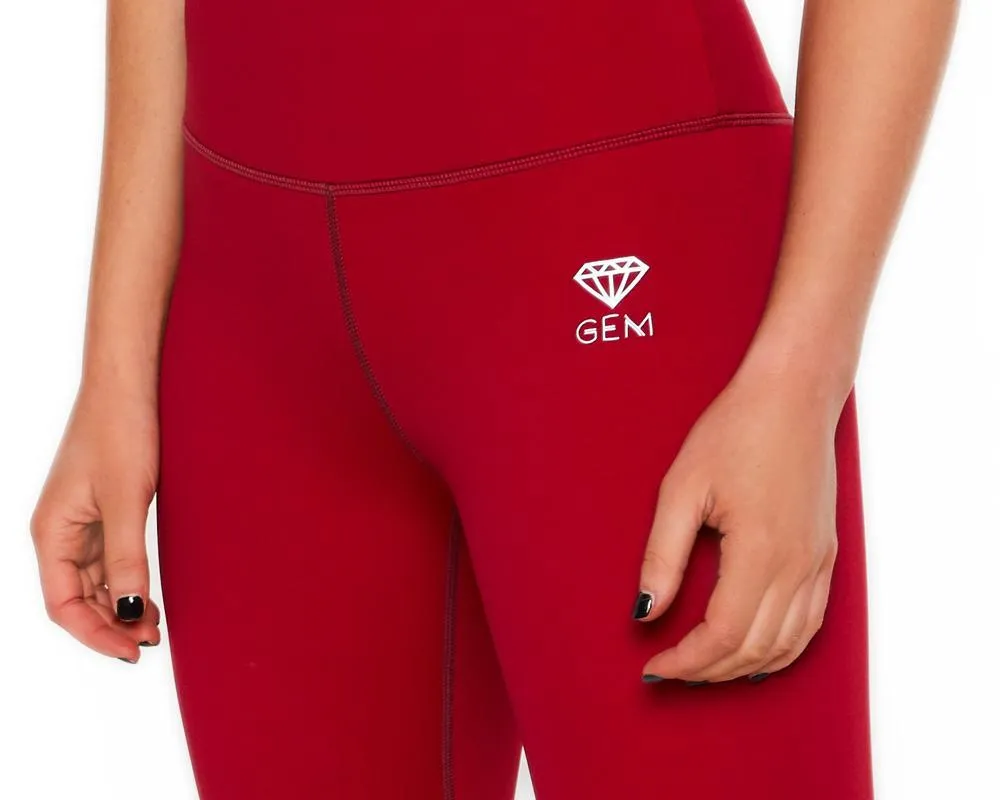 Ava’s 7/8th Tights (Red)