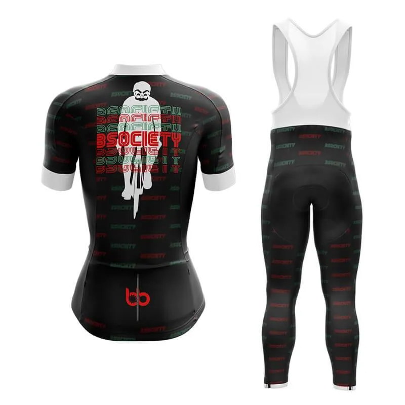 B Society (V3) (Black) Club Cycling Kit