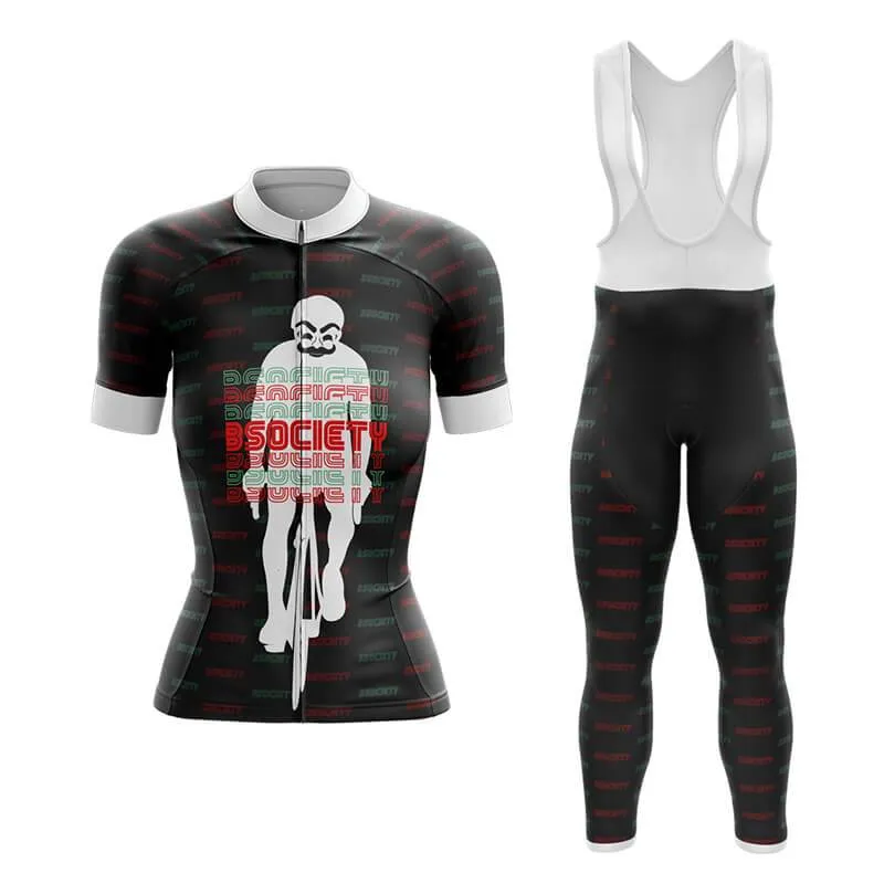 B Society (V3) (Black) Club Cycling Kit