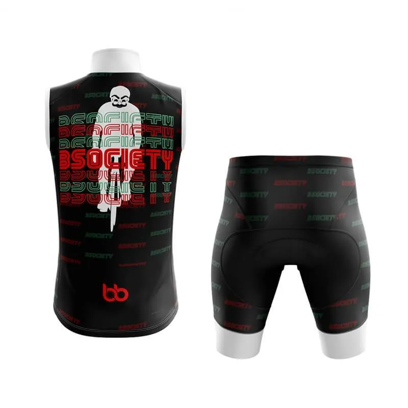 B Society (V3) (Black) Club Cycling Kit