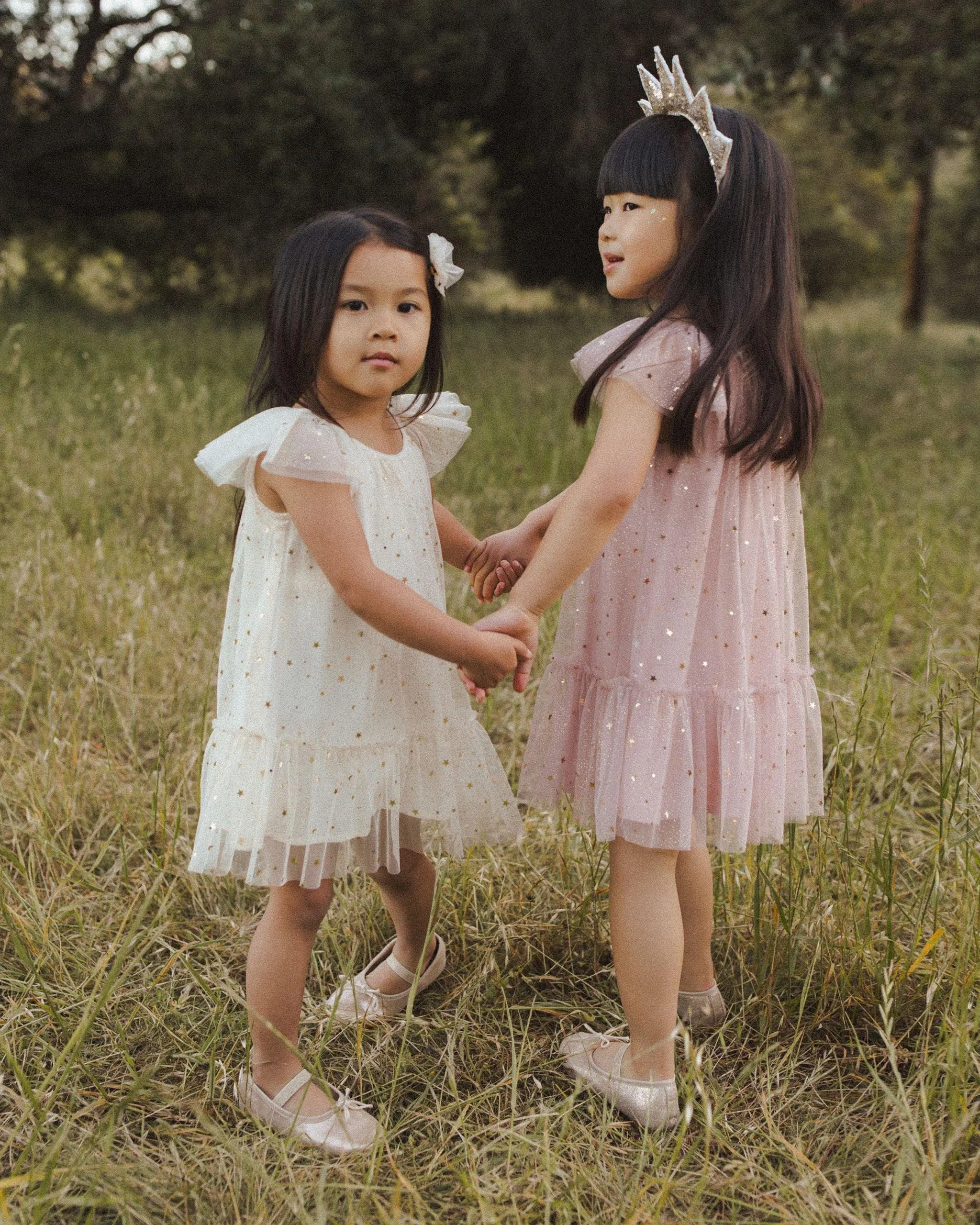 Baby Girls Dresses | Edie Dress- Rose Stars | Noralee