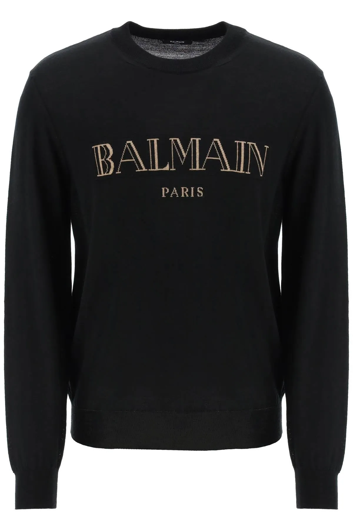 Balmain lightweight merino wool pullower