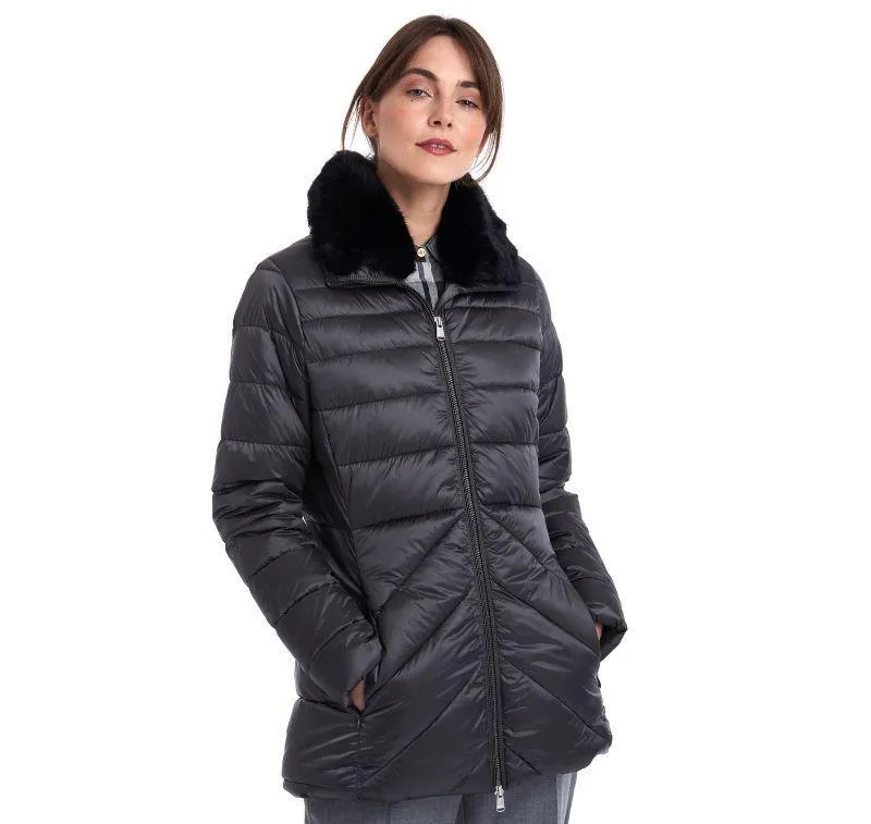 Barbour Shannon Ladies Quilted Jacket - Ash Grey