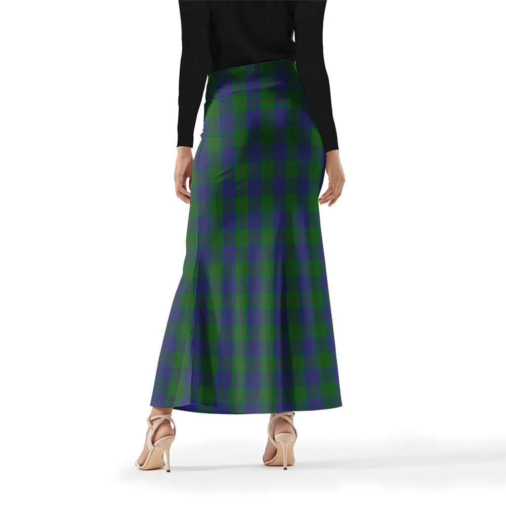 Barclay Tartan Womens Full Length Skirt