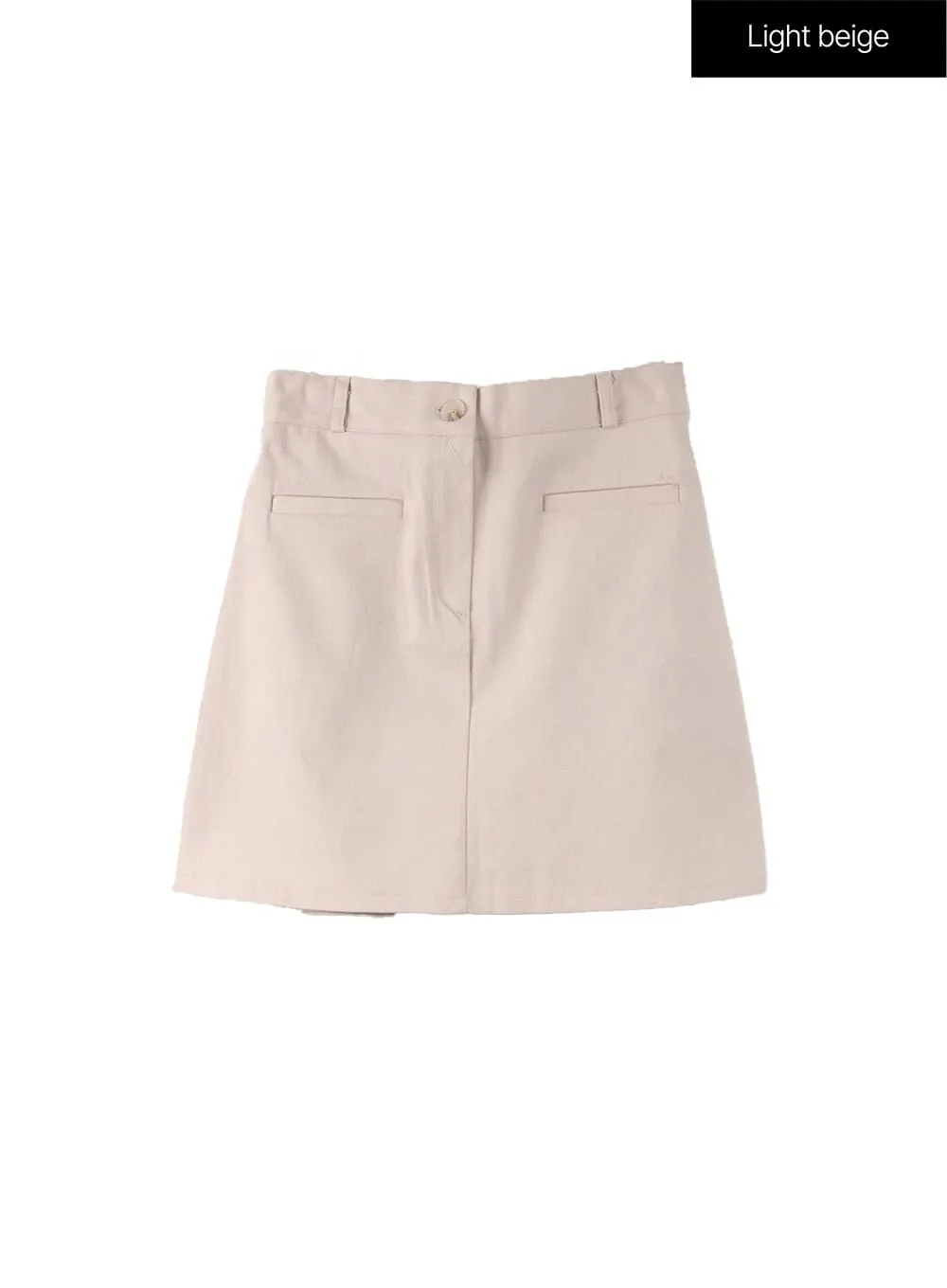 Basic A-Line Mini Skirt OF408