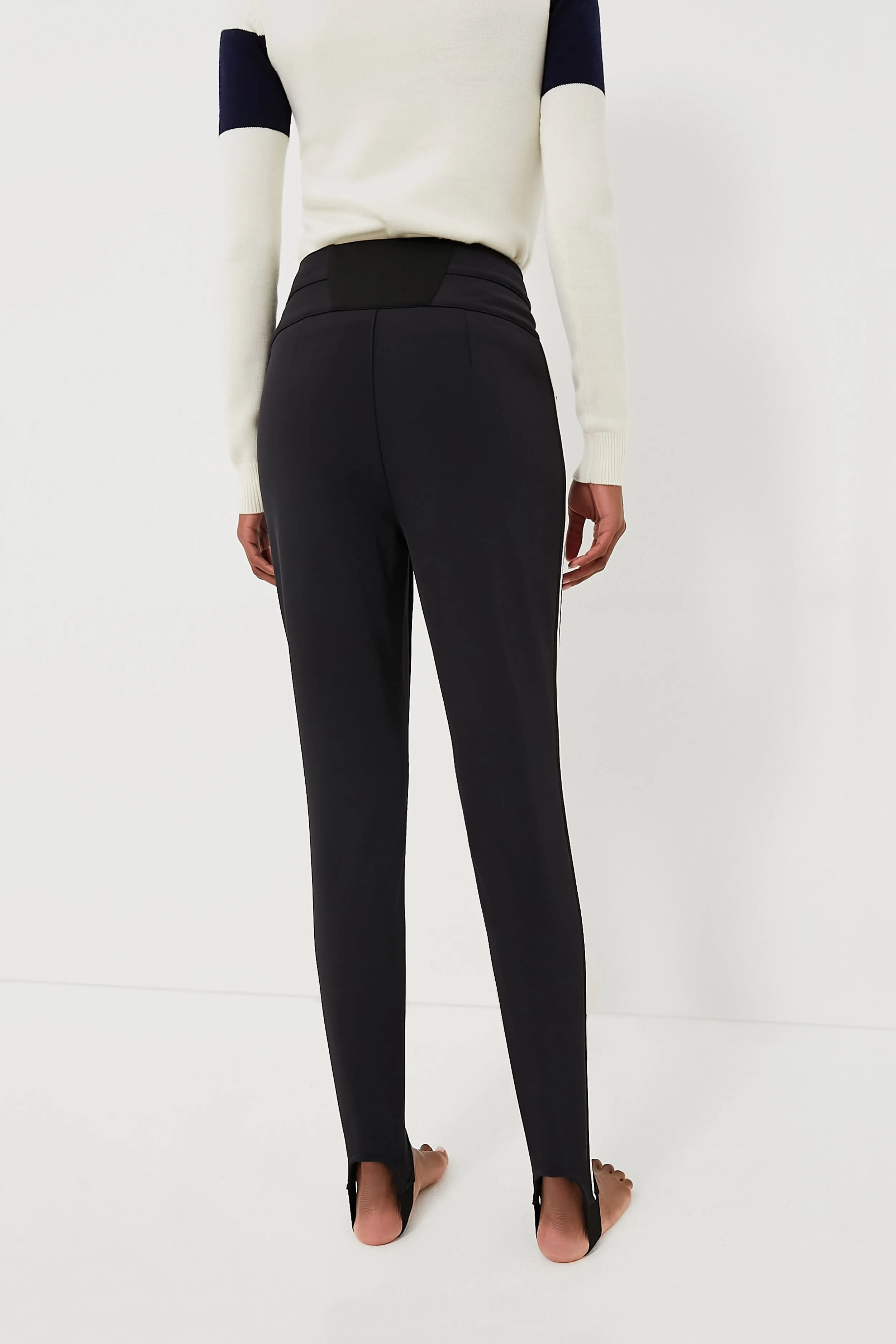 Black Aurora Skinny Stirrup Race Pant