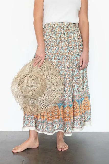 Boho Skirt - Multi Print