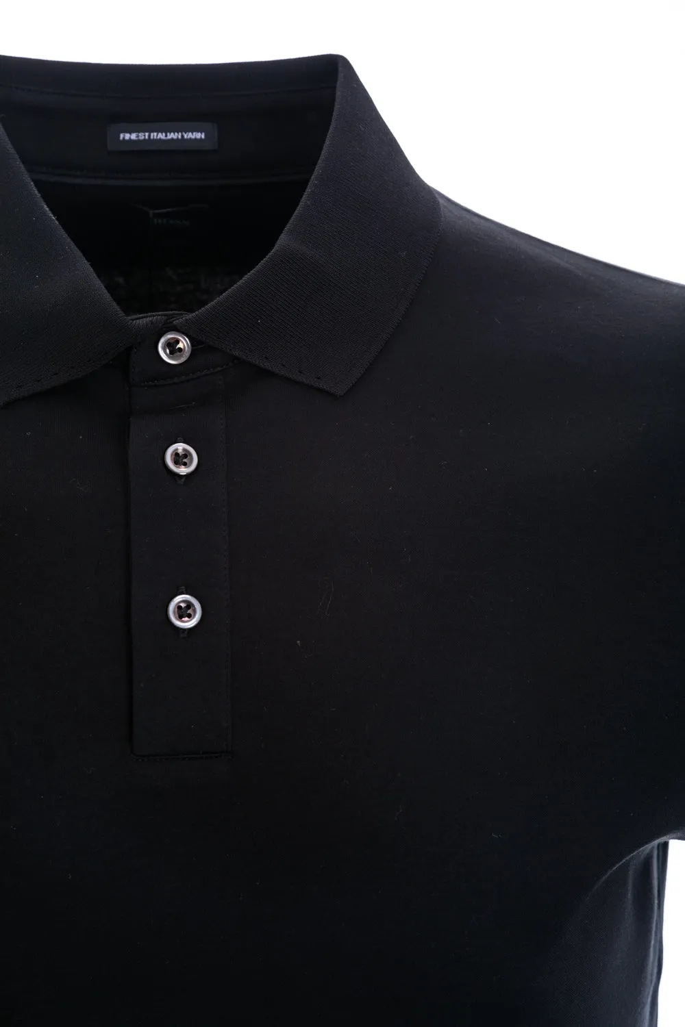 BOSS T-Perry 14 Polo Shirt in Black