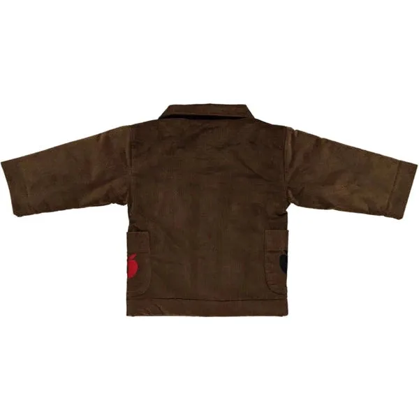 Brown Corduroy Jacket - 2 Left Size 9-10 & 11-12 years