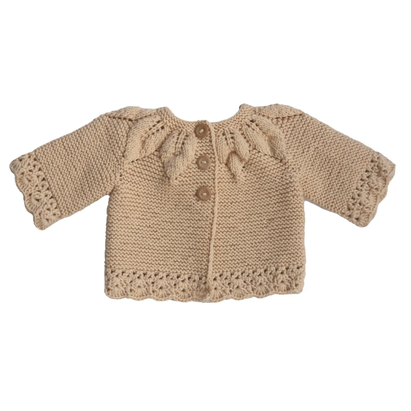 CATHERINE CARDIGAN/BLOOMER SET-Cloud