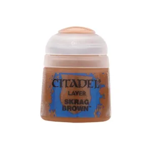 Citadel Layer Skrag Brown 22-40 Acrylic Paint 12ml