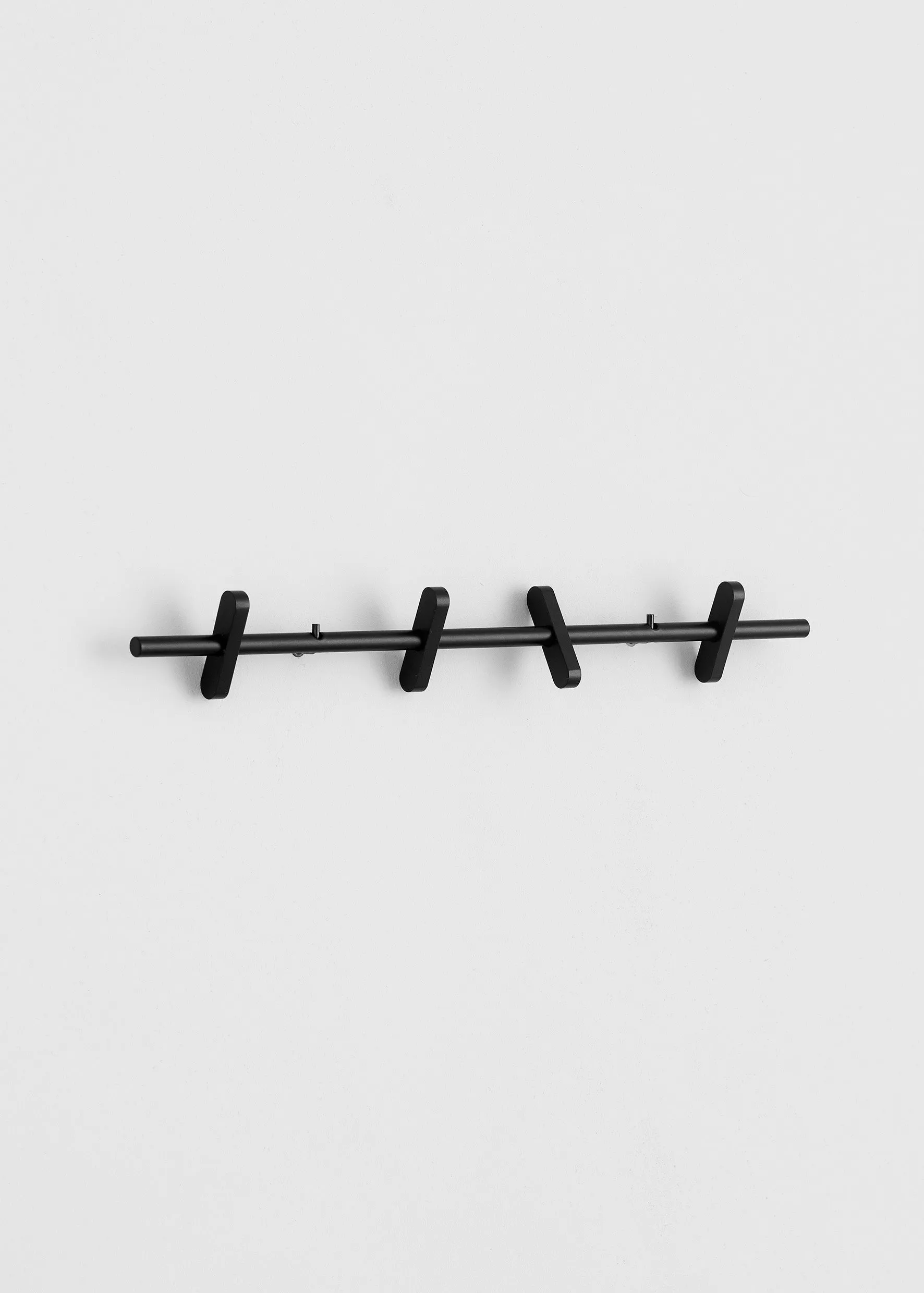 Coat Rack With 4 Movable Pegs | Black | by Moebe