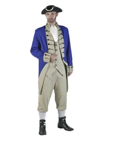 Colonial Man Costume / Revolutionary War Colonial Soldier