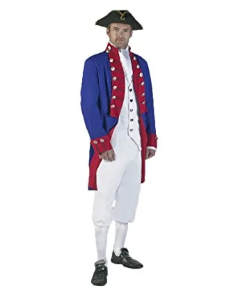 Colonial Man Costume / Revolutionary War Colonial Soldier