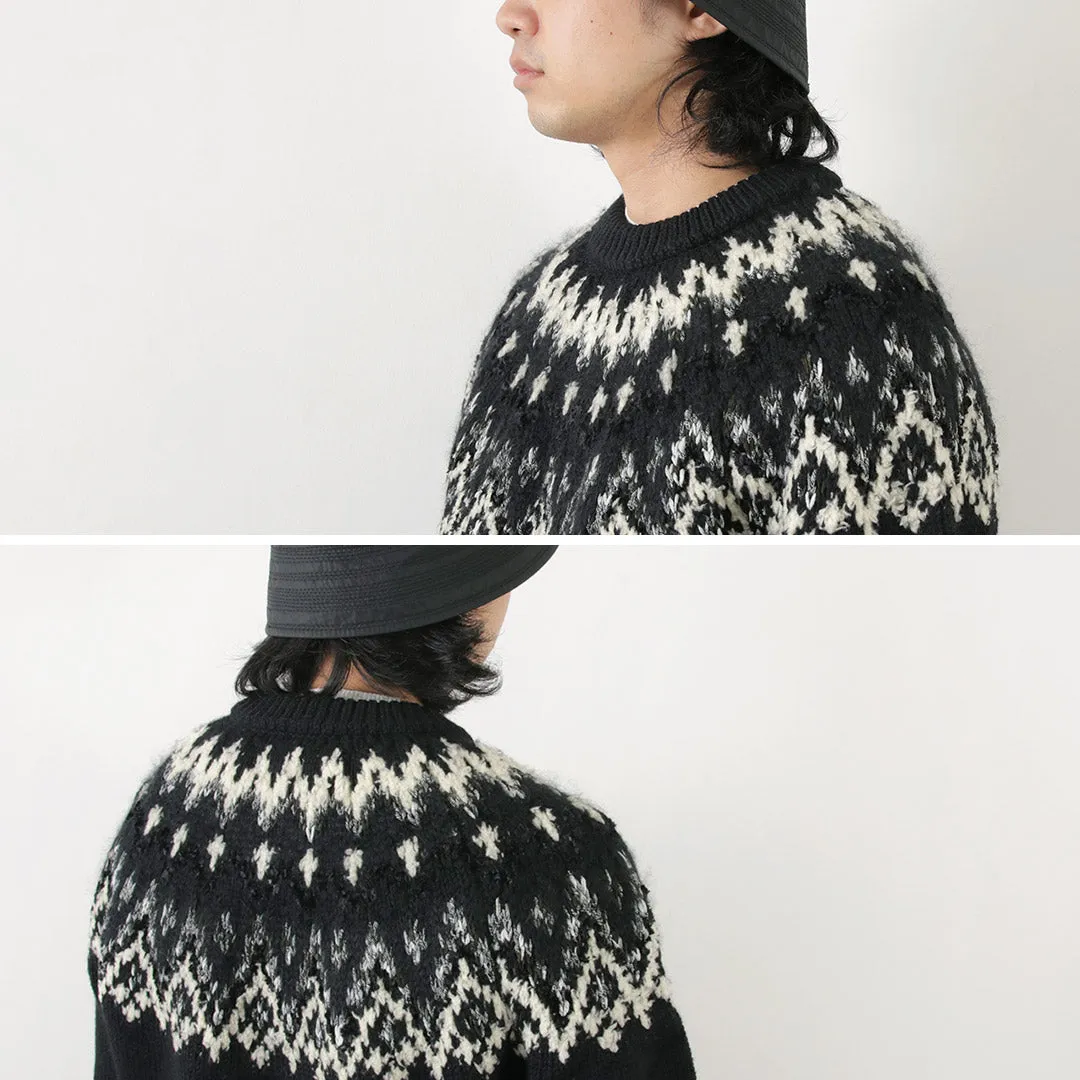 COOHEM / Nordic Knit Pullover