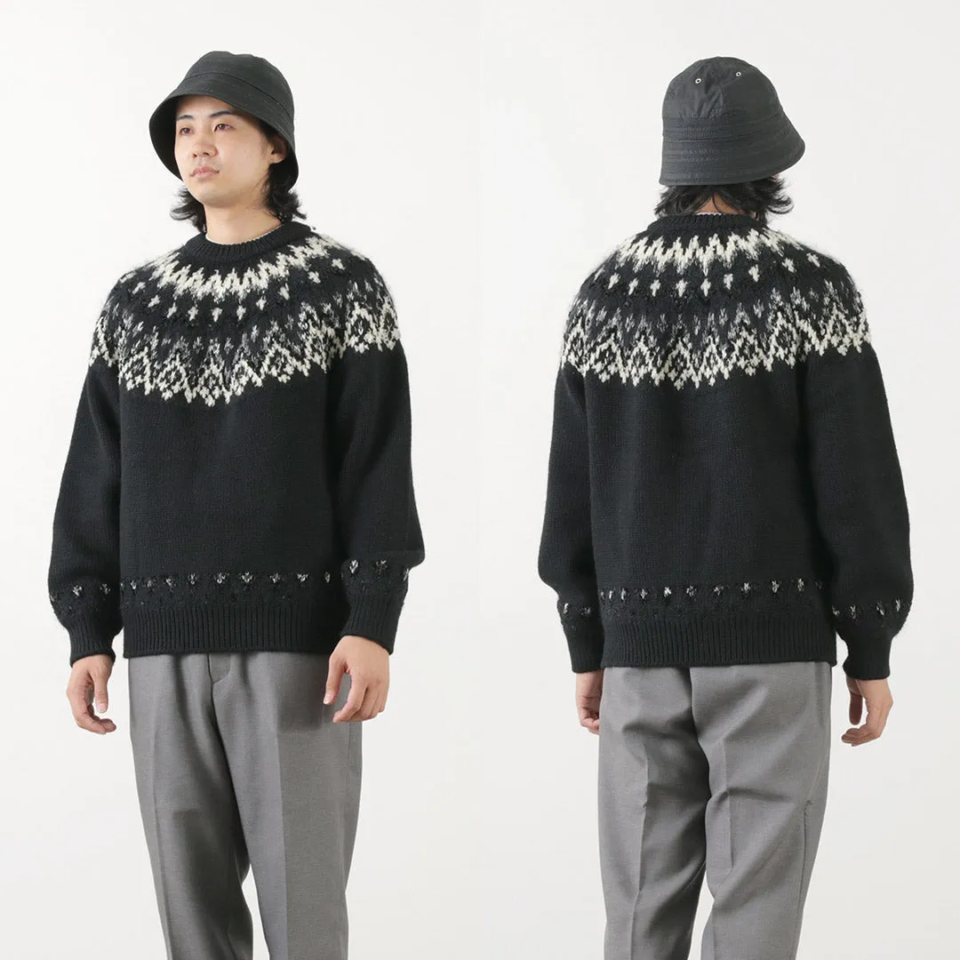 COOHEM / Nordic Knit Pullover