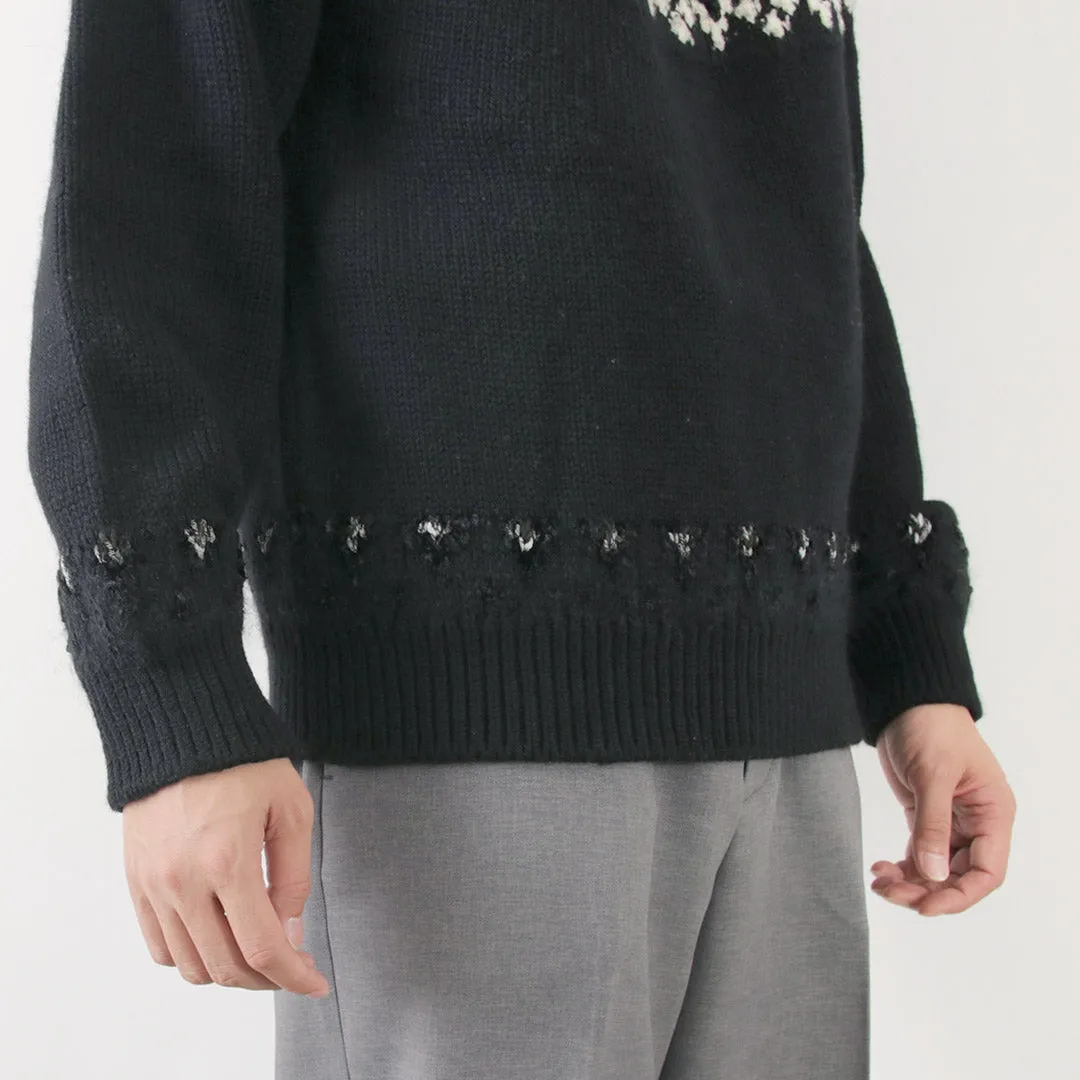 COOHEM / Nordic Knit Pullover