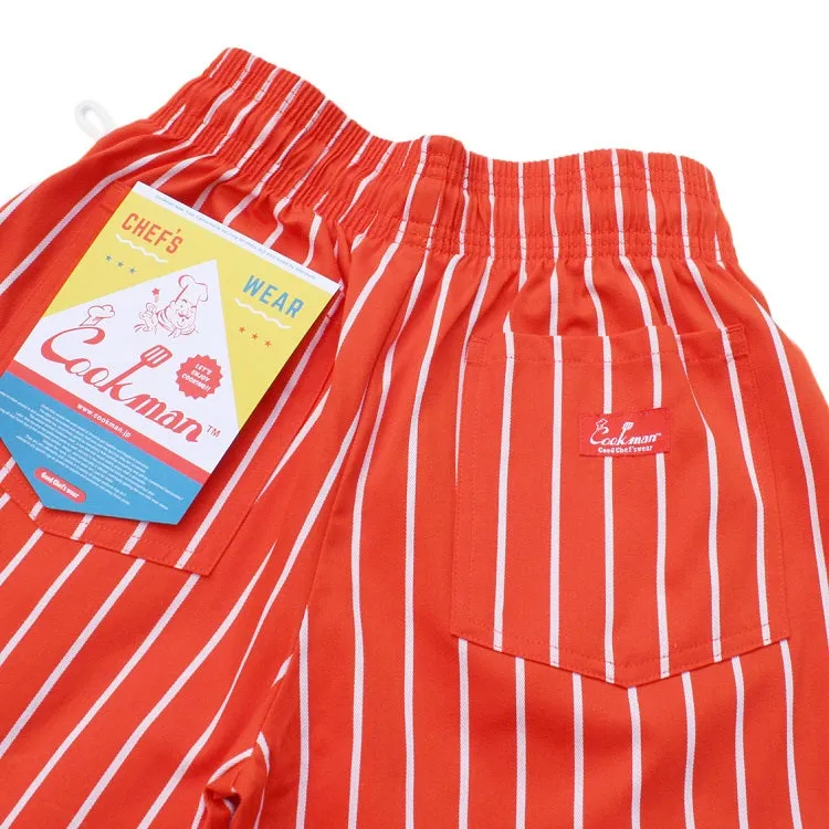 Cookman Chef Pants - Stripe : Orange