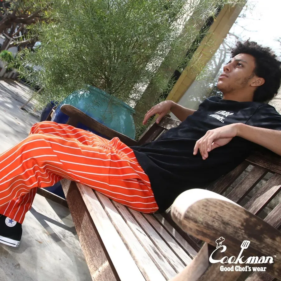 Cookman Chef Pants - Stripe : Orange