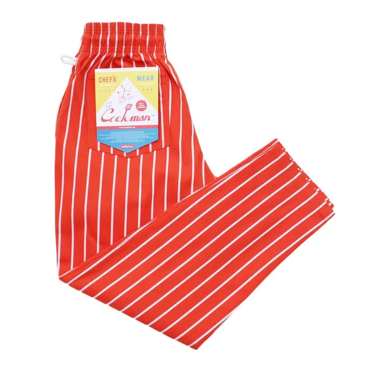 Cookman Chef Pants - Stripe : Orange