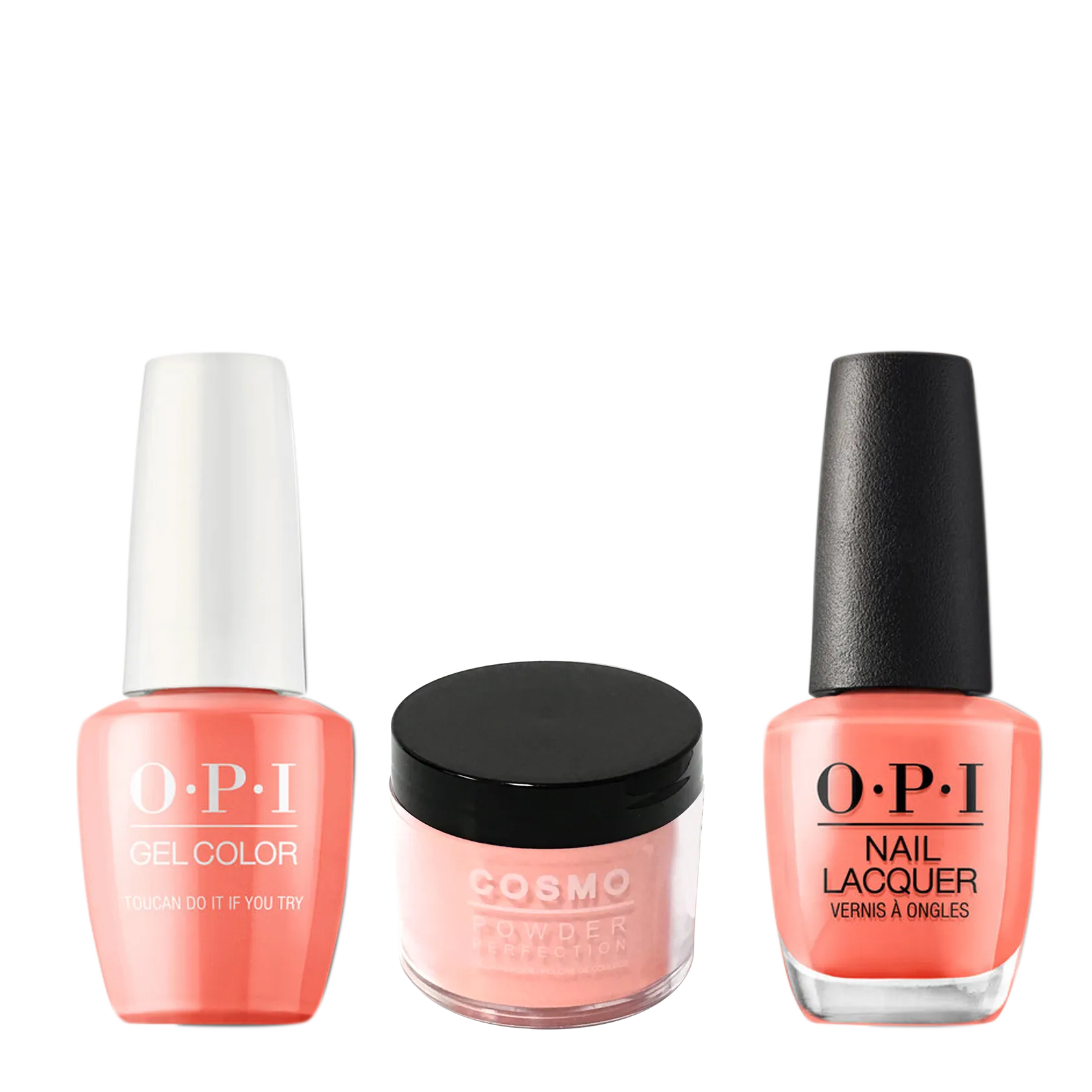 Cosmo 3in1 Dipping Powder   Gel Polish   Nail Lacquer (Matching OPI), 2oz, CA67