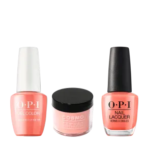 Cosmo 3in1 Dipping Powder   Gel Polish   Nail Lacquer (Matching OPI), 2oz, CA67