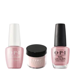 Cosmo 3in1 Dipping Powder   Gel Polish   Nail Lacquer (Matching OPI), 2oz, CF16