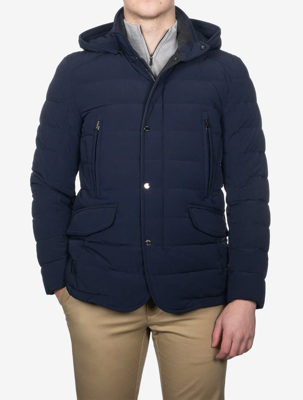 Craig Padded Jacket Ocean