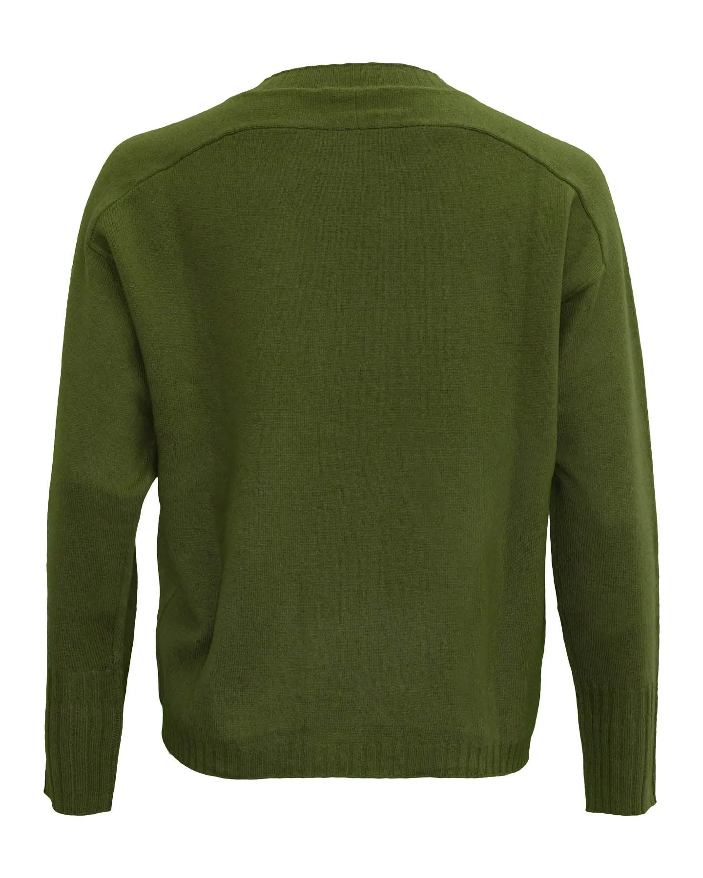 Crew Neck Pullover Olive