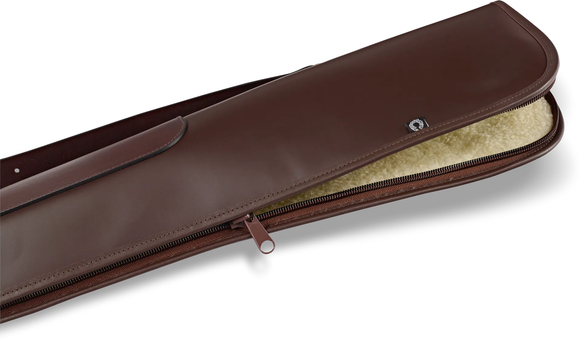 Croots-  Byland Leather Shotgun Slip with zip only