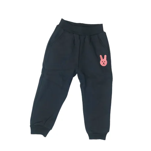 Dark Blue Fleece Joggers