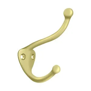 Deltana CAHH3U3 Coat/Hat Hook - Solid Brass | New - Imperfect