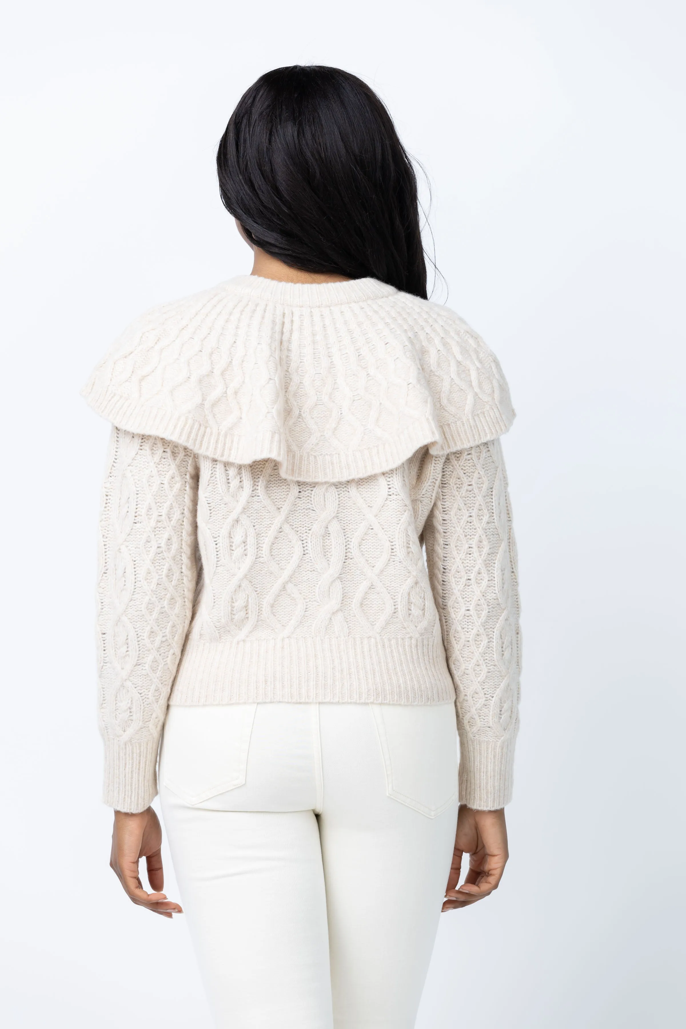 DH New York Domino Cardigan in Oat