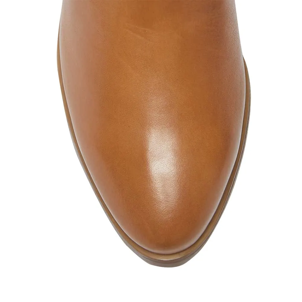 Dictate Boot in Tan Leather