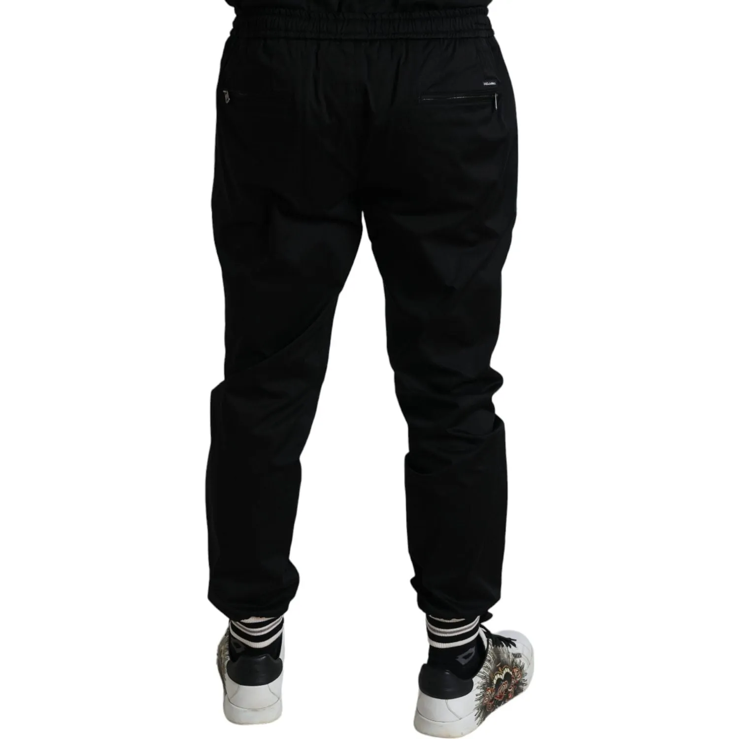 Dolce & Gabbana Sleek Skinny Cotton Jogger Pants