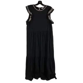 Dress Casual Maxi By Thml In Black, Size: L