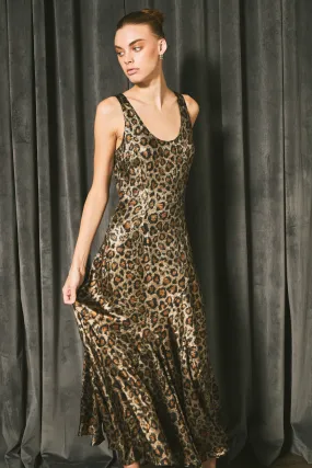 Endless Rose - Animal Print Maxi Dress